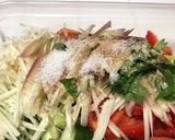 フリフリするだけ。夏野菜の浅漬け風サラダ作り方4写真