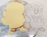 ポケモンケーキ　ポッチャマケーキ作り方9写真