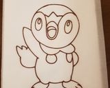 ポケモンケーキ　ポッチャマケーキ作り方13写真