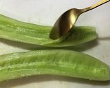 旨旨お化けキュウリ炒め作り方3写真