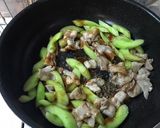 旨旨お化けキュウリ炒め作り方8写真