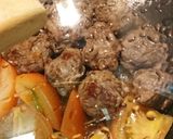 マッシュルーム肉巻きトマト煮込み作り方4写真