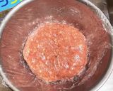 豚と蓮根のもち麦入りハンバーグ作り方4写真