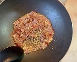 もやしとひき肉のピリ辛炒め作り方2写真