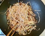もやしとひき肉のピリ辛炒め作り方3写真