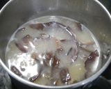 簡単！生きくらげのかき玉味噌汁作り方2写真