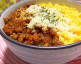 ハンバーグソースの そぼろ丼作り方10写真