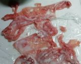 切落し豚肉で簡単甘辛丼（孫達に伝授)作り方1写真