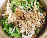 【簡単】ゴーヤとツナの生姜煮作り方4写真