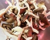 ナスとキノコのピリ辛ポン酢和え作り方1写真