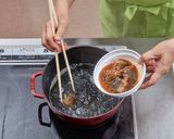 【使いきり】さば味噌煮缶と野菜の味噌煮込作り方4写真