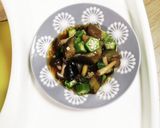 お弁当に☆茄子としめじの甘酢炒め作り方5写真