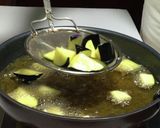 ナスとベーコンの旨辛ラー油トマトパスタ♡作り方5写真
