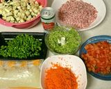 野菜たっぷりキーマカレー作り方1写真