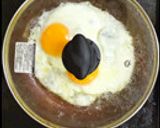 小松菜とベーコンの目玉焼き丼作り方7写真