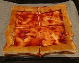 食パンでピザ！作り方3写真