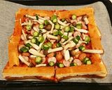 食パンでピザ！作り方4写真