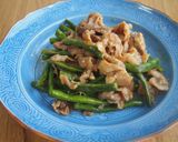 10分で！豚こまとインゲンの照り焼き♪作り方7写真
