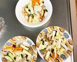 根菜チクワ和風スペイン風オムレツ風作り方14写真