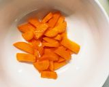 レンジもやしズッキーニスゴだれ野菜炒め作り方5写真