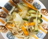 レンジもやしズッキーニスゴだれ野菜炒め作り方13写真