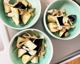 豚こま南蛮酢で甘酢味麻婆豆腐茄子作り方12写真