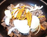 超簡単！牛肉のオイスター炒めレタス包み！作り方5写真