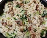 牛肉と小松菜の炊き込みごはん作り方10写真
