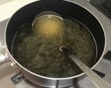 ミョウガの味噌汁作り方3写真