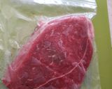 ステーキ肉を柔らかく美味しく焼く方法作り方1写真
