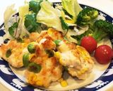 鶏胸肉の長芋入りゴロゴロハンバーグ作り方5写真