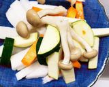 レンジ隙間埋め洋風根菜温野菜サラダ作り方5写真
