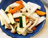 レンジ隙間埋め洋風根菜温野菜サラダ作り方6写真