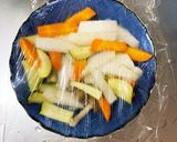 レンジ隙間埋め洋風根菜温野菜サラダ作り方9写真