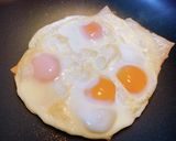 簡単♡焦げない♡目玉焼チ作り方2写真