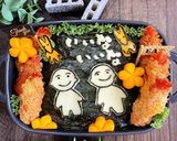 可愛いおかず赤ウインナーフライ作り方6写真