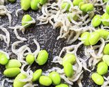 おつまみにじゃこと枝豆のバター炒め♪作り方4写真