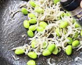 おつまみにじゃこと枝豆のバター炒め♪作り方5写真
