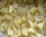 りんごシロップ(未成熟りんご)作り方2写真