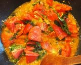 ツナトマ大葉の和風ガーリックパスタ作り方1写真