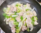 鶏とセロリのさっぱりポリポリ炒め作り方7写真