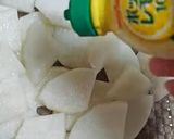 ★低糖質‼レンジでチン!梨のコンポート♪作り方3写真