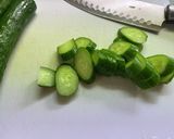 冷やし中華のタレで!さっぱりきゅうり漬け作り方2写真