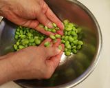 ＊枝豆の薄皮の処理方法(ずんだあん)＊作り方3写真