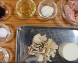 鶏肉のおろし煮作り方1写真