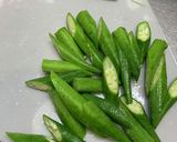 大量消費！トマトオクラツナマヨサラダ作り方2写真