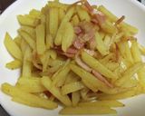 簡単!じゃがいもとベーコンのカレー炒め作り方9写真