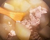 Rp.15 冬瓜と豚肉のソーキ汁風作り方3写真