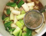 簡単トロトロ♡手羽元と長ネギの煮物♡作り方7写真
