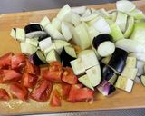 食べ応えのある#山盛り#野菜の#夏カレー作り方3写真